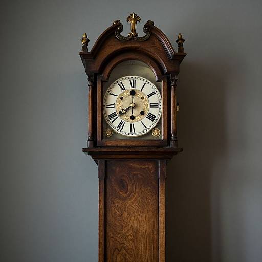 Elegant Ornate Grandfather Clock Mystery