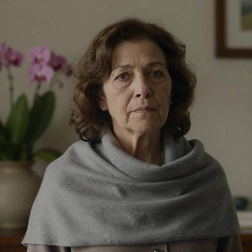 Serene Portrait of an Older Woman