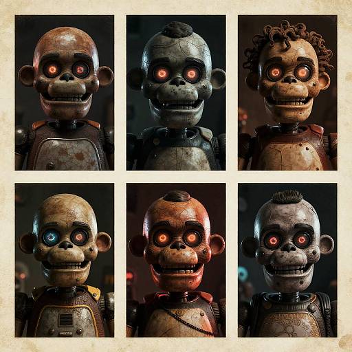 Realistic FNAF Horror Movie Posters