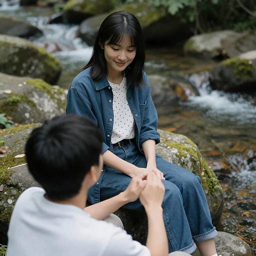 Romantic Forest Harmony of Two Souls