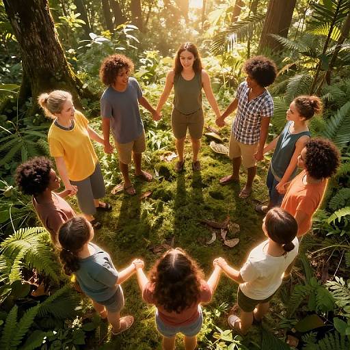 Unity and Strength in Forest Circle