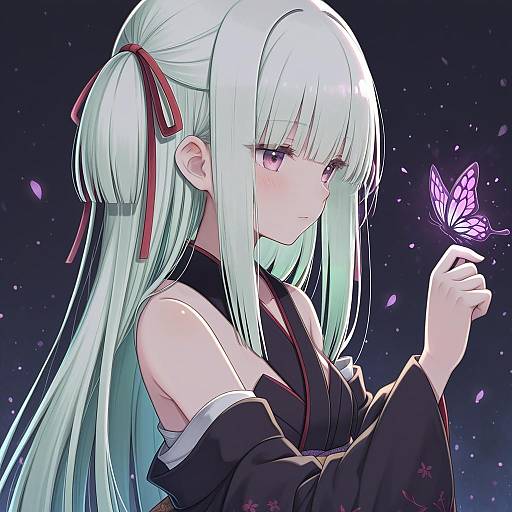 Illustration of Murasame (senren), senren banka in the style of Totatokeke