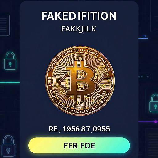 Fake Bitcoin Transaction Screenshot