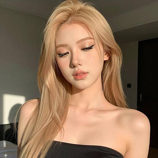 Elegant Portrait of a Young Woman