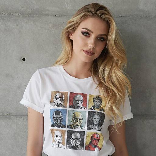 Young Woman Star Wars Portrait