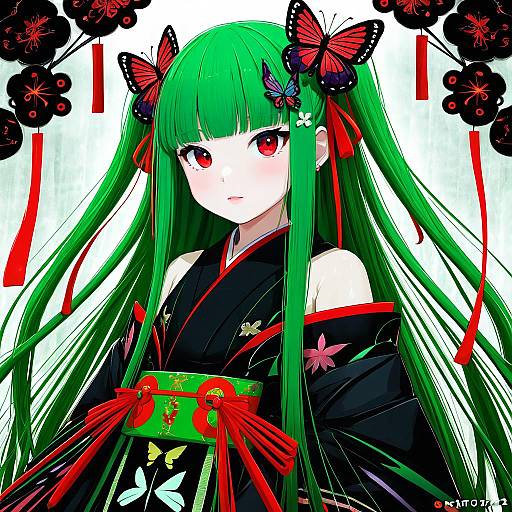 Illustration of Murasame (senren), senren banka in the style of Phamoz