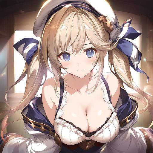 Illustration of Cucouroux (granblue fantasy), granblue fantasy in the style of Karory