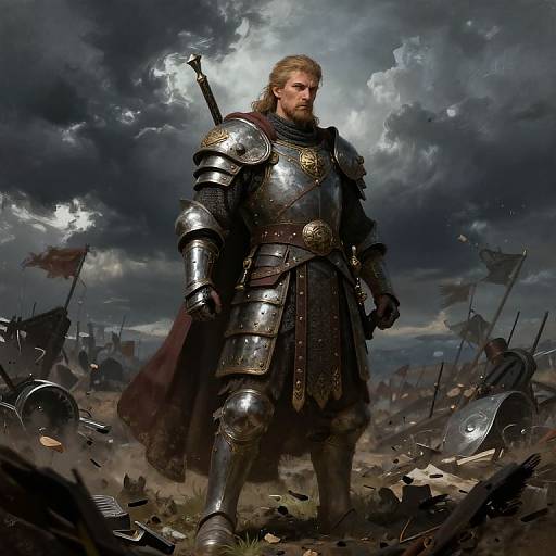 Ancient Warrior Ligon on Battlefield