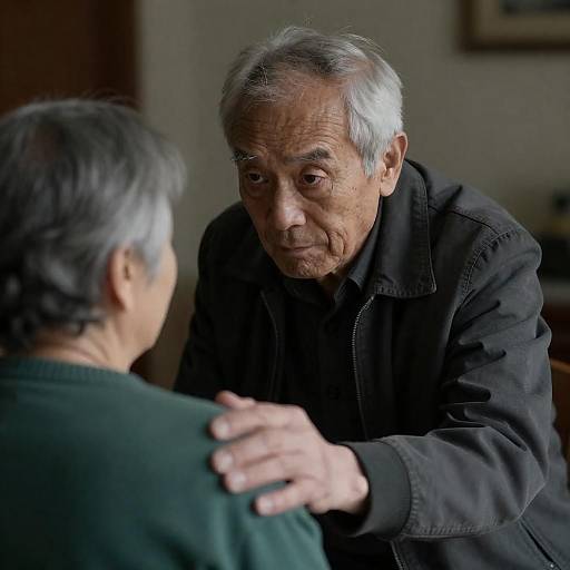 Intimate Portrait of Elderly Emotion