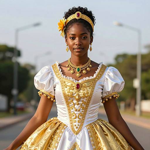 Elegant Mirabel Costume Photography