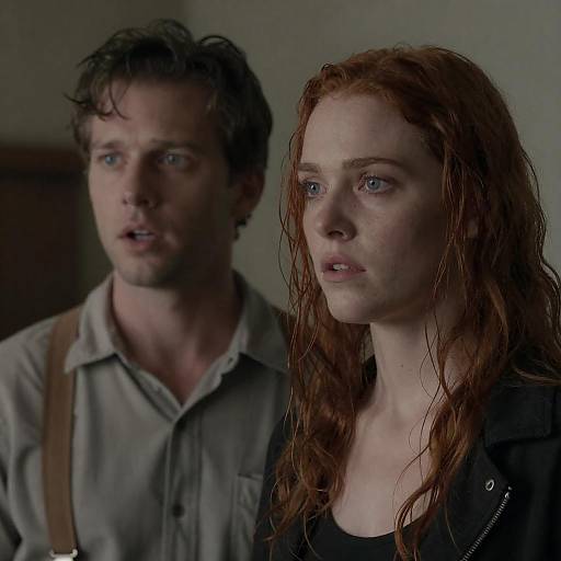 Dramatic Portrait of Two Characters