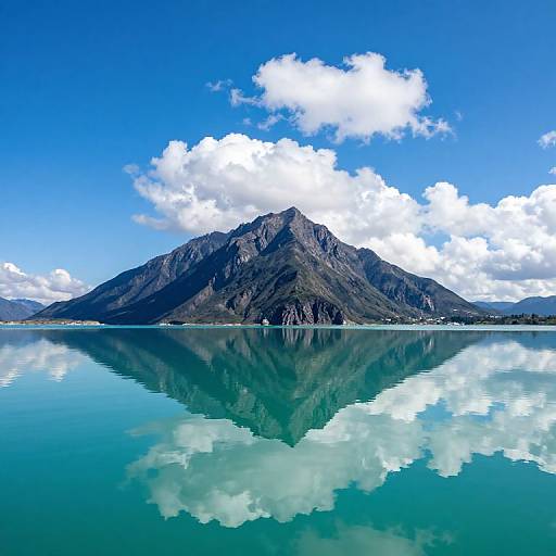 Majestic Mountain Peak Reflection