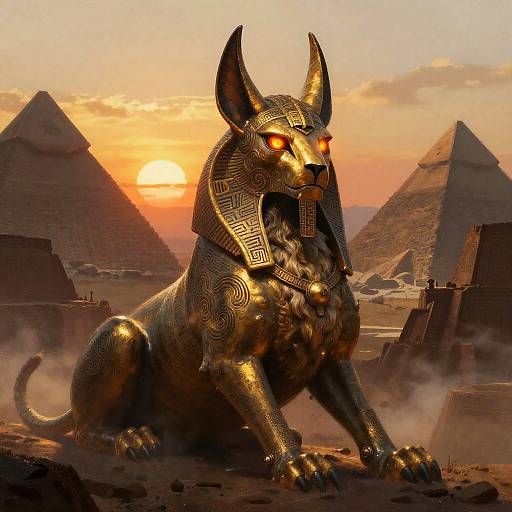 Mythic Sphinx in Sunset Valley