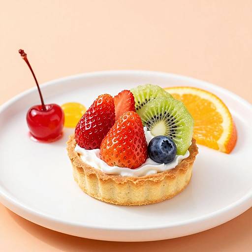 Mini Fruit Tart with Fresh Berries
