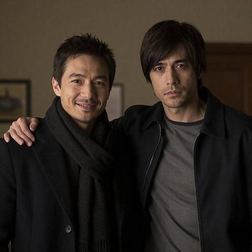 Friendly Encounter in a Dim Room