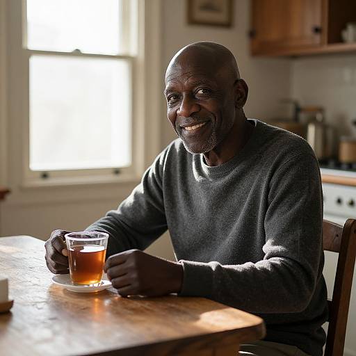 Warm Morning Tea with Wise Elder