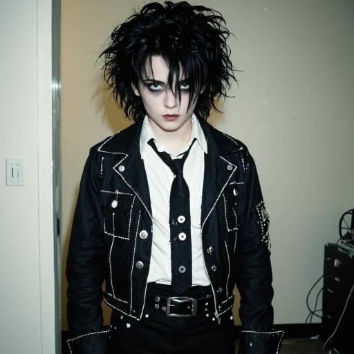 Realistic Edward Scissorhands Costume Portrait