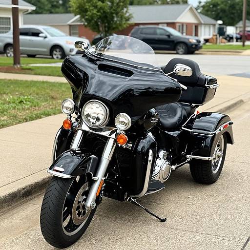 Shiny Black 2019 Harley Tri Glide Ultra