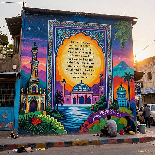 Karachi AI-Powered Street Art