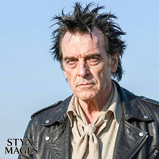 Intense Stephen King Character Portrait