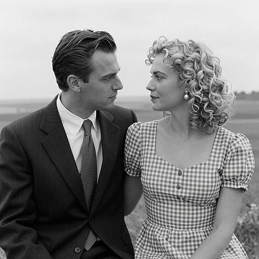 Romantic Black and White Photography Capture