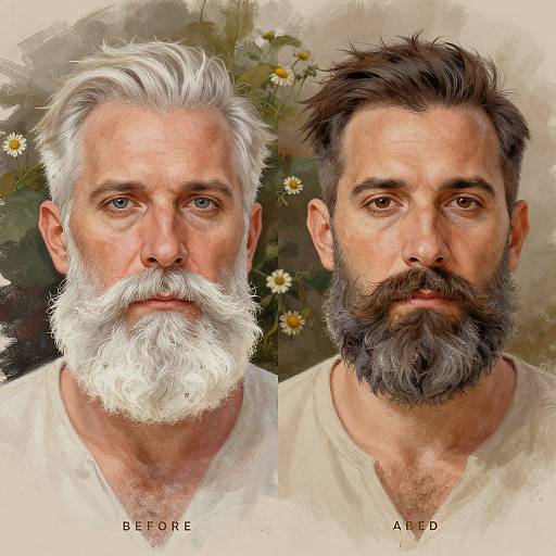Digital art comparing 