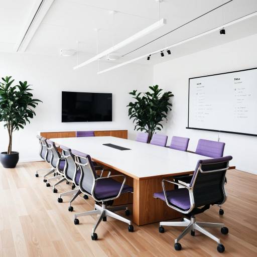 Modern Minimalist Conference Room