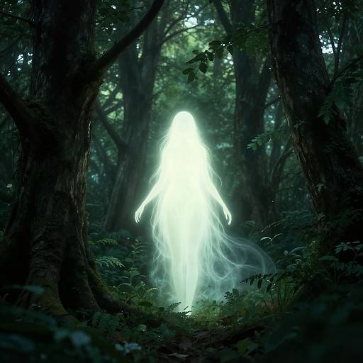 Ethereal Forest Spirit Fantasy Art