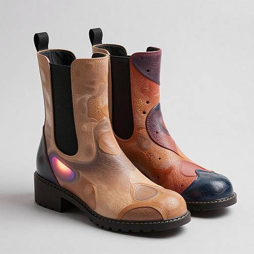 Biomorphic Synthetic Skin Footwear