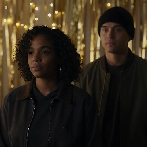 Intimate Portrait in Dim Light