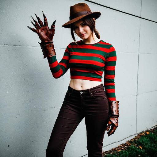 Sexy Freddy Krueger Cosplay Outfit