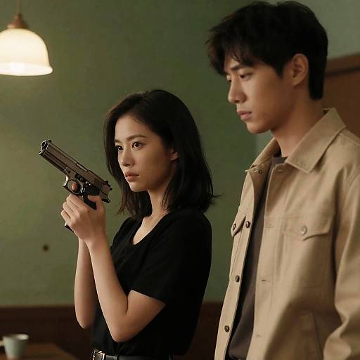 Intense Standoff in an Unconventional Room