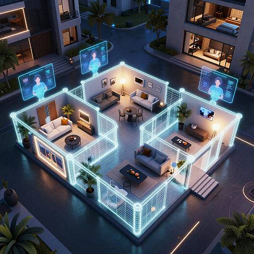 AI-Driven Smart Home 3D Floorplan Visualization