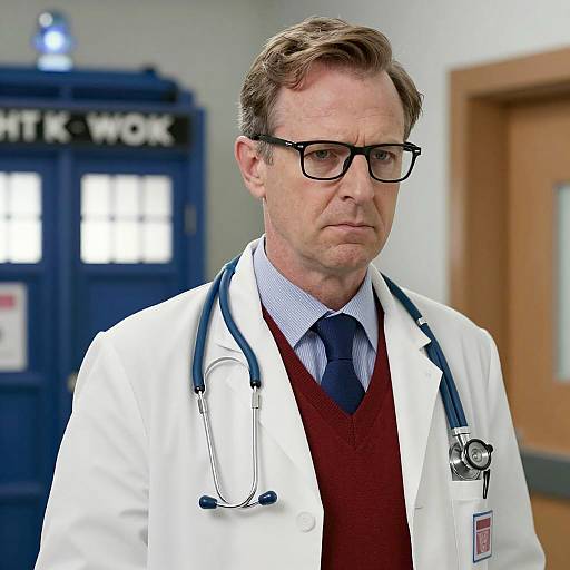 Realistic Doctor Who Costume Portrait