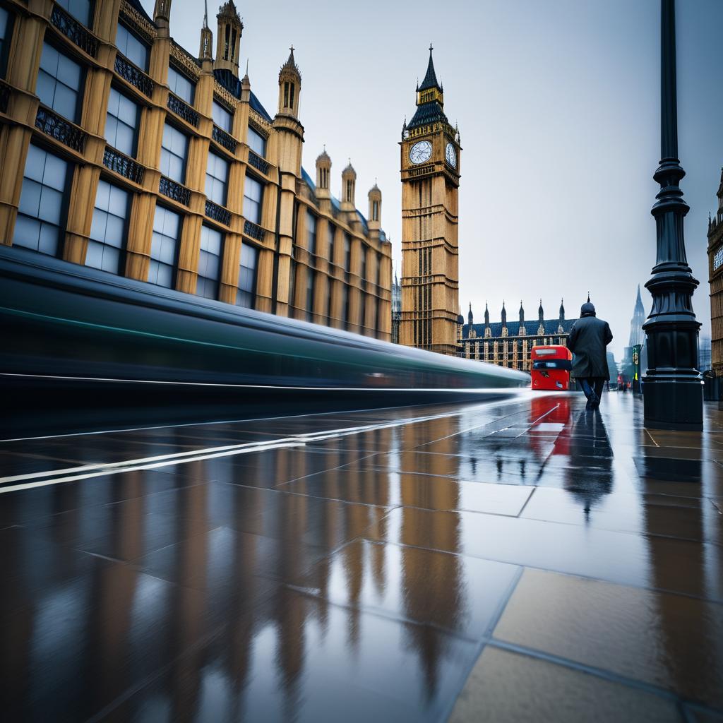 Hyperrealistic Frank Gehry's Big Ben Design