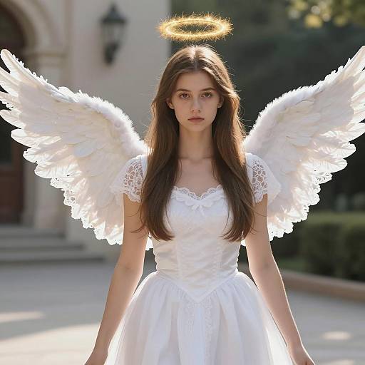 Ethereal Angelic Cinderella Portrait