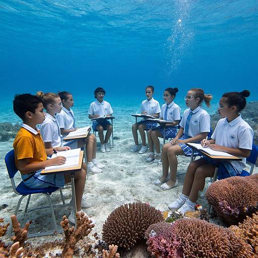 Underwater School of Singing Fish