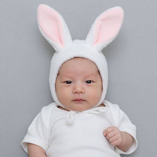 Realistic Newborn Easter Rabbit Costume