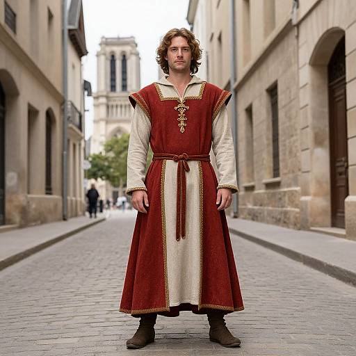 Medieval Man in Esmeralda Costume