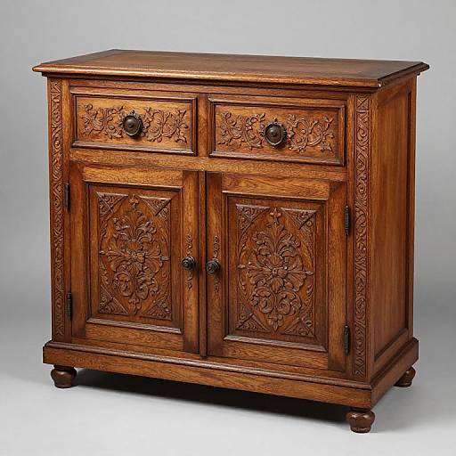 19th Century French Provincial Oak Server