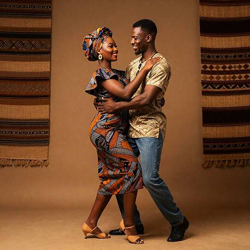1980s Nigerian Afrobeat Dance Duet