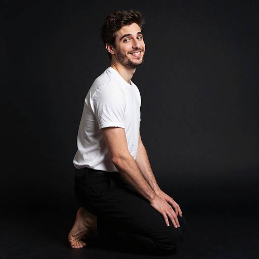 Portrait of Jewish Man in Artistic Style