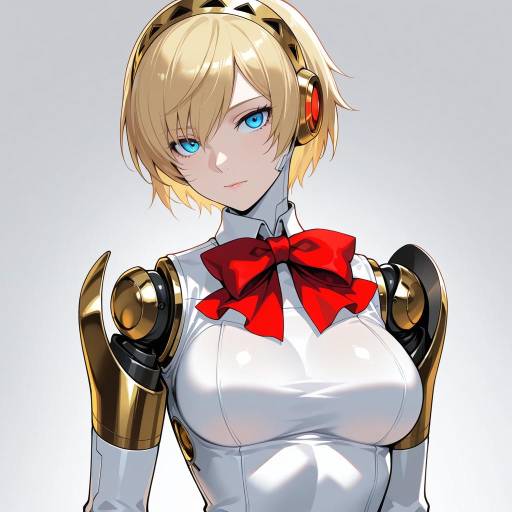 Aigis - The Android Warrior in Action