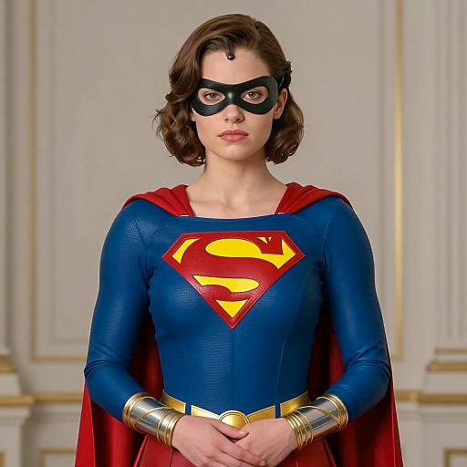 Photorealistic Superhero Costume for Women