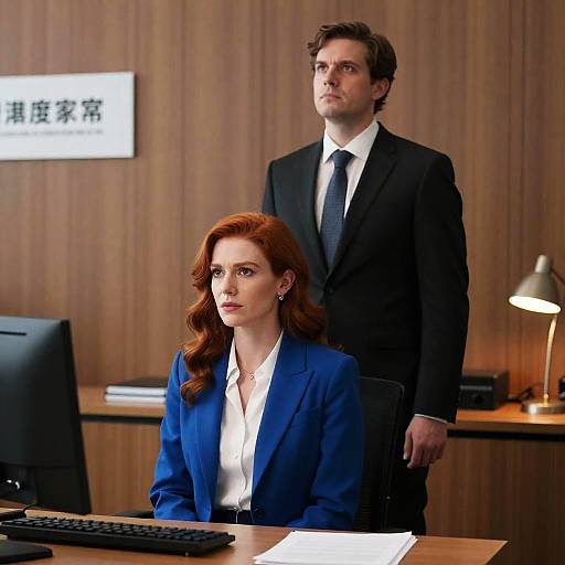 Serious Office Dynamics: A Photographic Capture