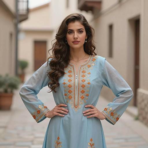 Elegant Portrait of a Young Woman