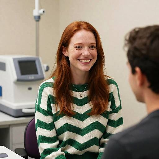 Friendly Interaction in an Office Setting