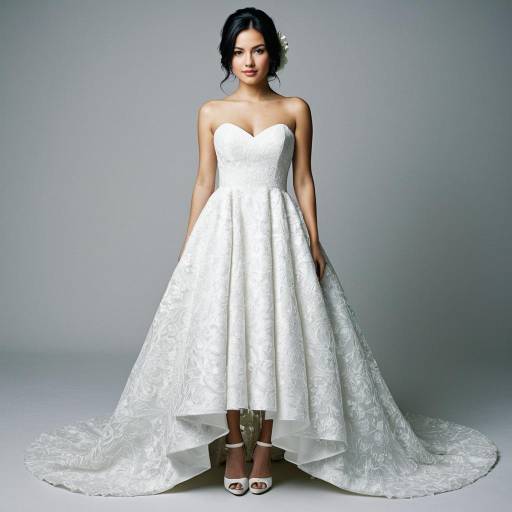 Stylish Wedding Dress with Solo Model
