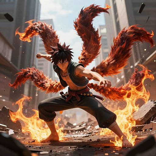 Kurama Live Action Battle Scene