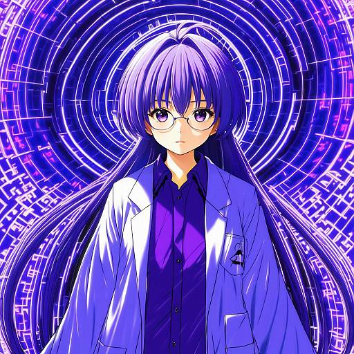 Illustration of Asakura rikako, touhou in the style of Ponytail korosuke